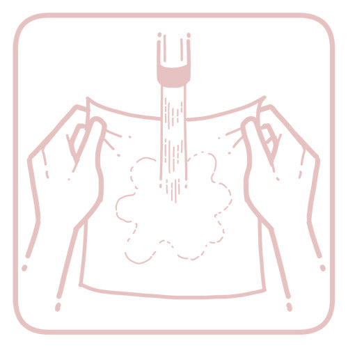 minimakers beeswax wrap washing cleaning rinsing illustration