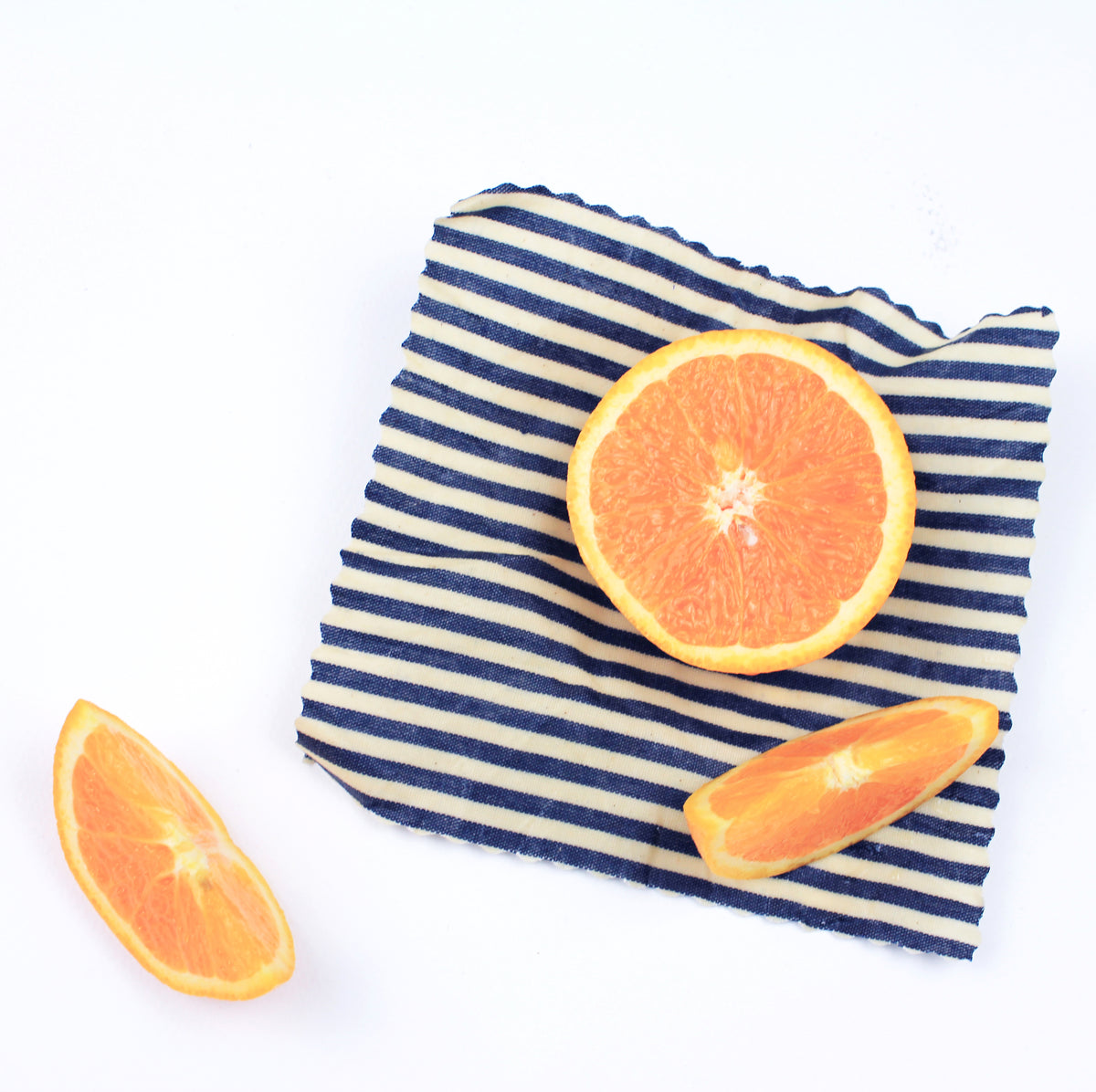 mini wraps perfect for wrapping half cut citrus fruits