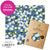 mitsi azure liberty print in tana lawn cotton beeswax wraps by fabricity.sg in collaboration with minimakers singapore