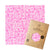 forest pink print in premium cotton beeswax wraps by minimakers singapore