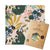 peafowl print in premium cotton beeswax wraps by minimakers singapore